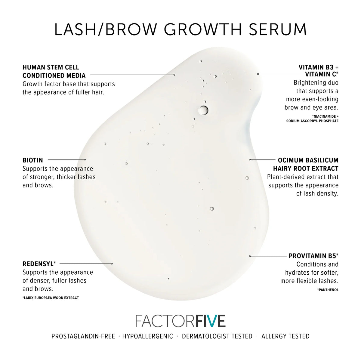 FACTORFIX Lash/Bow Growth Serum
